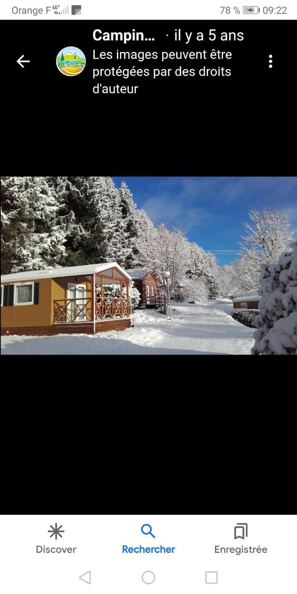 Charmant Mobil Home Style Chalet Besse-et-Saint-Anastaise Exterior foto
